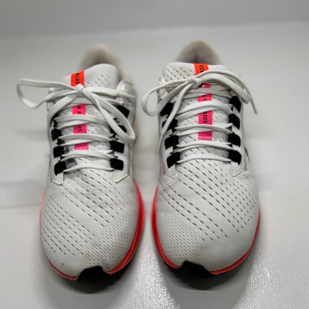 Nike Air Zoom Pegasus 38 Women’s 7.5 White Pink Running Shoes Athletic Trainers - Picture 4 of 11